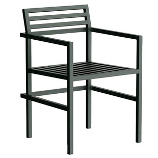 Nine 19 Outdoors Dining Stoel Met Arm Groen
