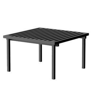 Nine 19 Outdoors Ottoman Zwart