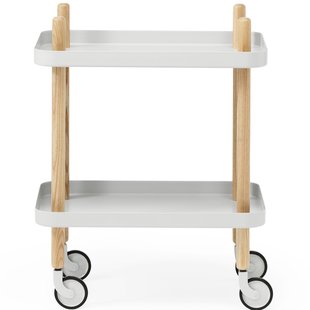 Normann Copenhagen Block Trolley Lichtgrijs