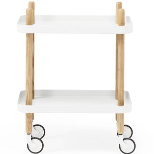 Normann Copenhagen Block Trolley Wit 50x35