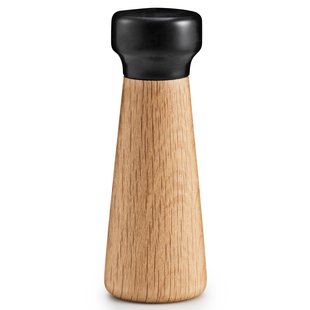 Normann Copenhagen Craft Peper- En Zoutmolen Zwart Small Naturel Eiken