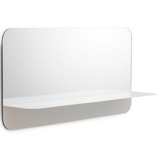 Normann Copenhagen Horizon Horizontal Spiegel Met Plankje Wit