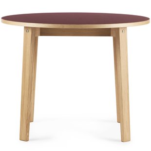 Normann Copenhagen Slice Linoleum Tafel 95 Bordeaux