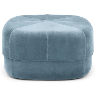 Normann Copenhagen Circus Velour Poef Large Light Blue