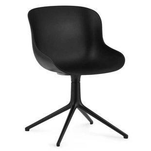 Normann Copenhagen Hyg Stoel Met Swivel Onderstel Zwart