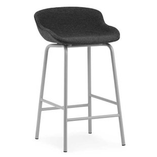 Normann Copenhagen Hyg Barkruk 65 Cm Full Upholstery Grijs Main Line Flax