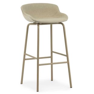 Normann Copenhagen Hyg Barkruk 75 Cm Full Upholstery Zand Main Line Flax