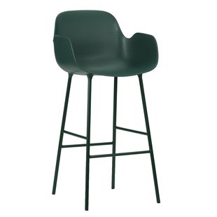 Normann Copenhagen Form Armchair Barkruk 75cm Groen