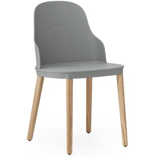 Normann Copenhagen Allez Stoel Gelakt Eiken Onderstel Warm Grijs Normann Copenhagen Allez Stoel Gelakt Eiken Onderstel Warm Grijs