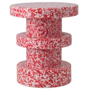 Normann Copenhagen Bit Stool Stack Bijzettafel Rood Normann Copenhagen Bit Stool Stack Bijzettafel Rood