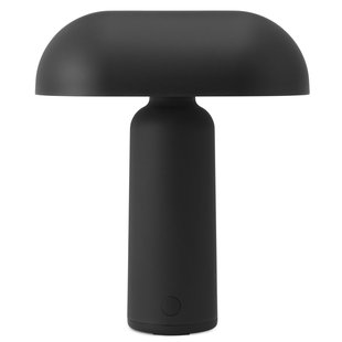 Normann Copenhagen Porta Tafellamp LED Oplaadbaar Zwart