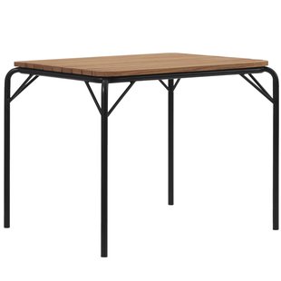 Normann Copenhagen Vig Wood Tuintafel 90x80 Zwart