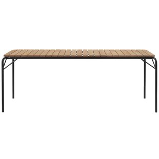 Normann Copenhagen Vig Wood Tuintafel 200x90 Zwart