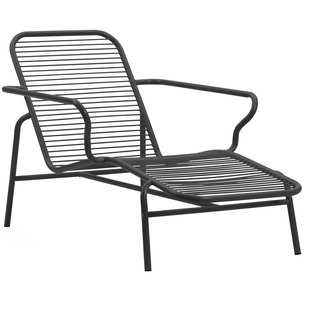 Normann Copenhagen Vig Ligstoel Zwart