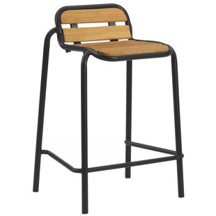Normann Copenhagen Vig Wood Barkruk 65 Zwart