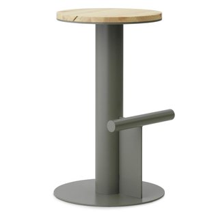 Normann Copenhagen Pole Barkruk 65 Grijs