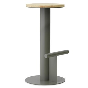 Normann Copenhagen Pole Barkruk 75 Grijs