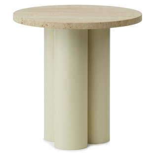 Normann Copenhagen Dit Bijzettafel Sand Travertine Light