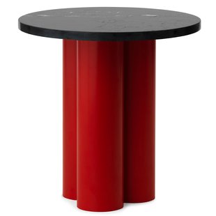 Normann Copenhagen Dit Bijzettafel Bright Red Nero Marquina