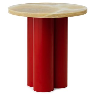Normann Copenhagen Dit Bijzettafel Bright Red Honey Onyx