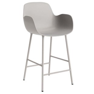 Normann Copenhagen Form Armchair Barkruk 65cm Warm Grijs