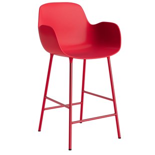 Normann Copenhagen Form Armchair Barkruk 75cm Felrood