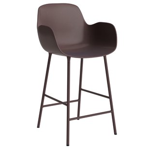 Normann Copenhagen Form Armchair Barkruk 75cm Brown Normann Copenhagen Form Armchair Barkruk 75cm Brown