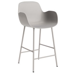 Normann Copenhagen Form Armchair Barkruk 75cm Warm Grijs