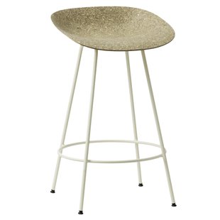 Normann Copenhagen Mat Barstool Barkruk 65cm Seaweed Cream Steel
