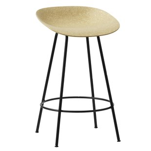 Normann Copenhagen Mat Barstool Barkruk 65cm Hemp Black Steel Normann Copenhagen Mat Barstool Barkruk 65cm Hemp Black Steel