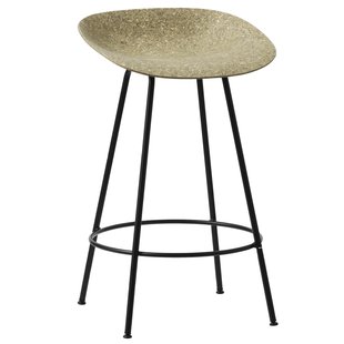 Normann Copenhagen Mat Barstool Barkruk 65cm Seaweed Black Steel