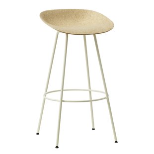Normann Copenhagen Mat Barstool Barkruk 75 Cm Hemp Cream Steel