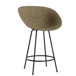 Normann Copenhagen Mat Bar Armchair Barkruk 65cm Seaweed Black Steel