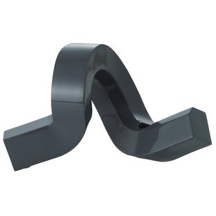 Normann Copenhagen Crooked One Kandelaar Aluminium Grey