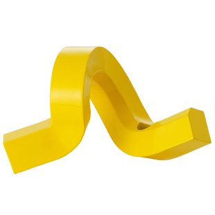 Normann Copenhagen Crooked One Kandelaar Aluminium Yellow
