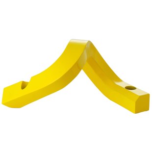 Normann Copenhagen Crooked Two Kandelaar Aluminium Yellow