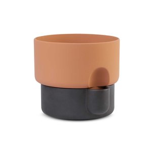 Northern Oasis Plantenbak Small&Oslash;15 Donkerbruin/terracotta