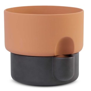 Northern Oasis Plantenbak Large&Oslash;27.5 Donkerbruin/terracotta