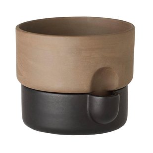 Northern Oasis Plantenbak Medium&Oslash;20.5 Zwart/bruin