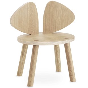 Nofred Mouse Kinderstoel Gelakt Oak