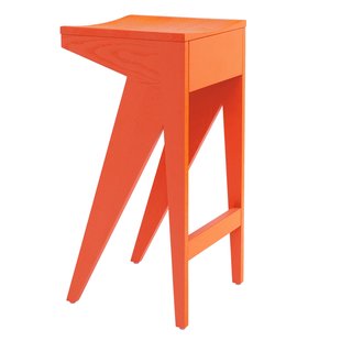 Objekte Unserer Tage Schulz Barkruk 75 Pure Orange