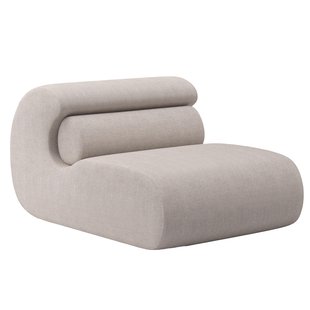 Objekte Unserer Tage Ola Fauteuil Beige/lichtgrijs