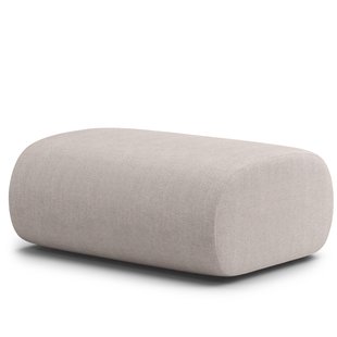 Objekte Unserer Tage Ola Poef Beige/lichtgrijs Objekte Unserer Tage Ola Poef Beige/lichtgrijs