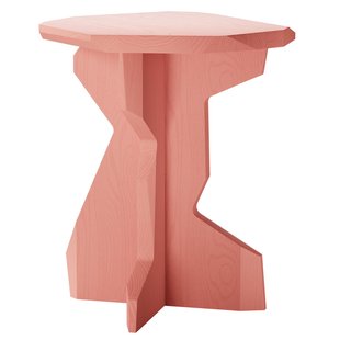 Objekte Unserer Tage Fels Bijzettafel Gelakt Essen Aprikosa