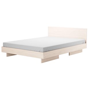 Objekte Unserer Tage Zians Bed Met Hoofdbord 140x200 Essen Wit