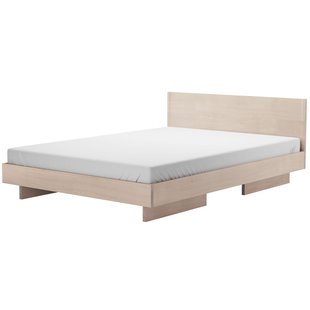 Objekte Unserer Tage Zians Bed Met Hoofdbord 160x200 Eiken Wit