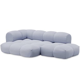 Objekte Unserer Tage Sander 3-zits Bank Links Light Blue