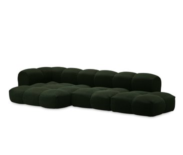 Objekte Unserer Tage Sander 4-zits Bank Links Moss Green