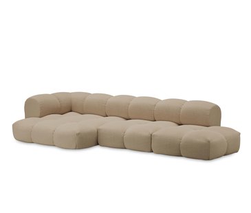 Objekte Unserer Tage Sander 4-zits Bank Links Sand