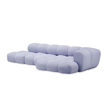 Objekte Unserer Tage Sander 4-zits Bank Rechts Lilac Blue